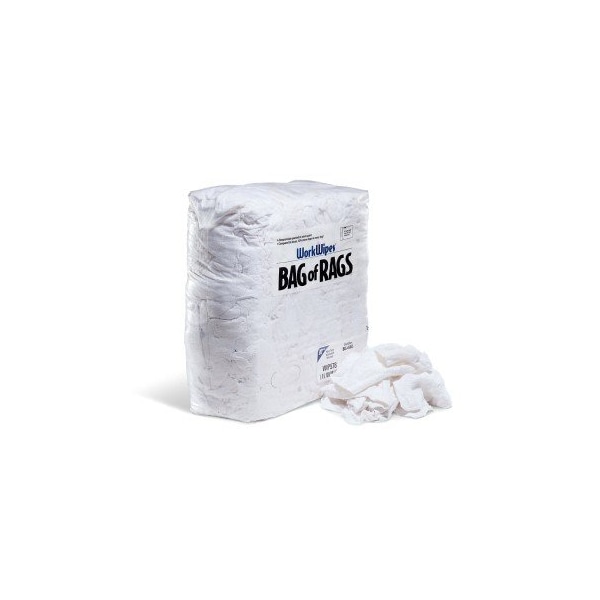 Workwipes New White Terry Washcloth Seconds in Bag 1 bag WIP578 - main